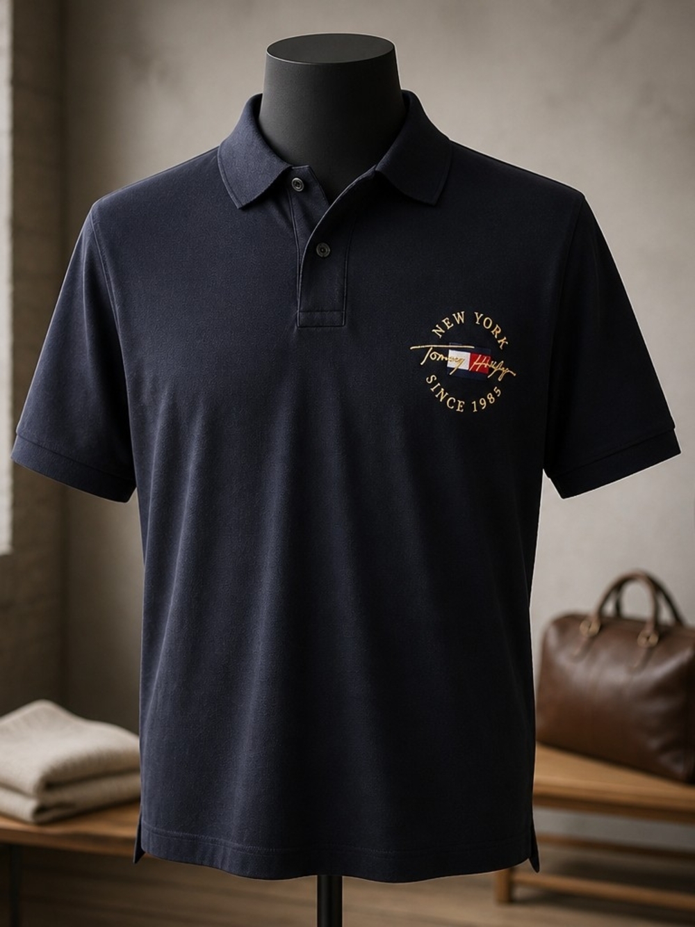 Tommy Hilfiger Mens Polo Shirt Short Sleeve Size XL